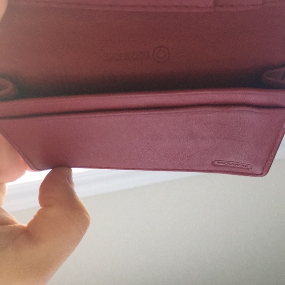 Coach Wallet - Cursive Font - Picture 6 of 7